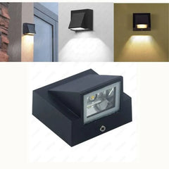 Applique Murale LED à Double Tête Imperméable Conforme à la Norme IP65, Éclairage d'Extérieur, 5/10W