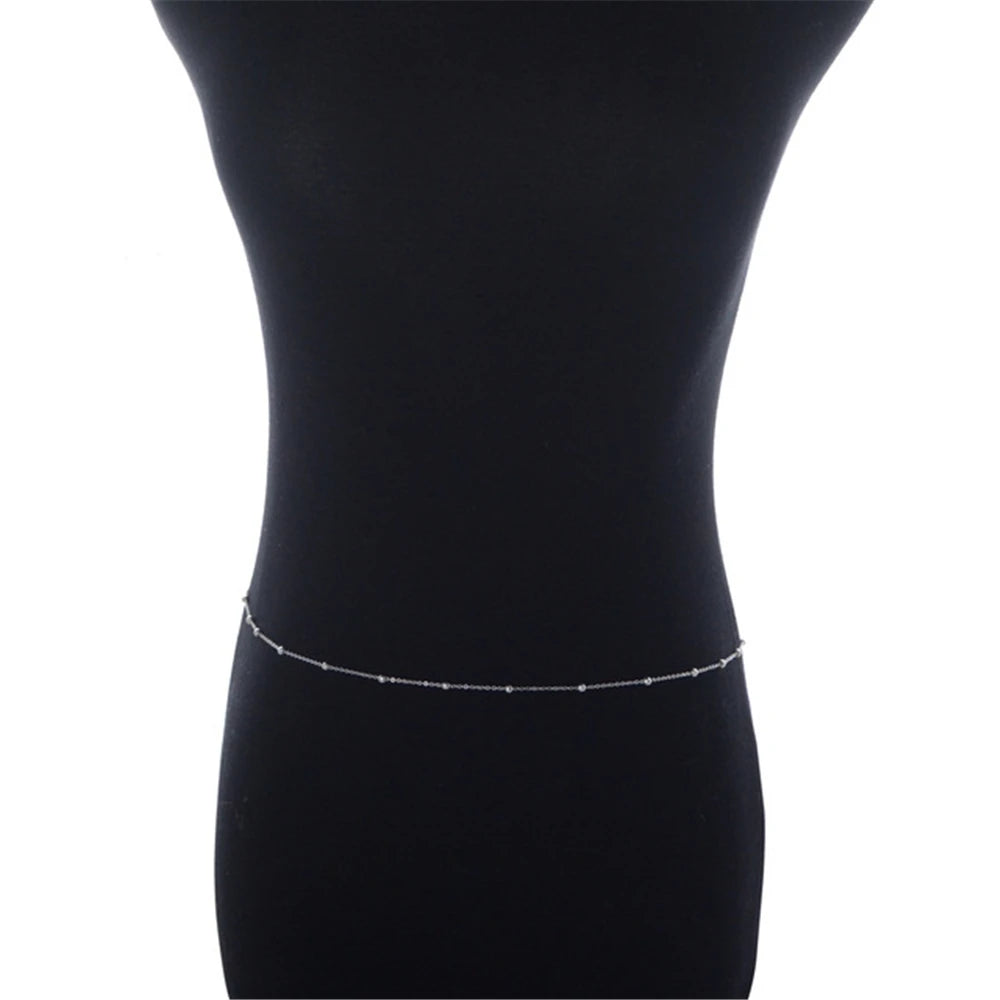 Bijoux Fessiers Sexy pour Femme et Fille, Perle Ronde, Taille, Plage, Cadeau, Vente en Gros, Nouvelle Mode, 2 Documents