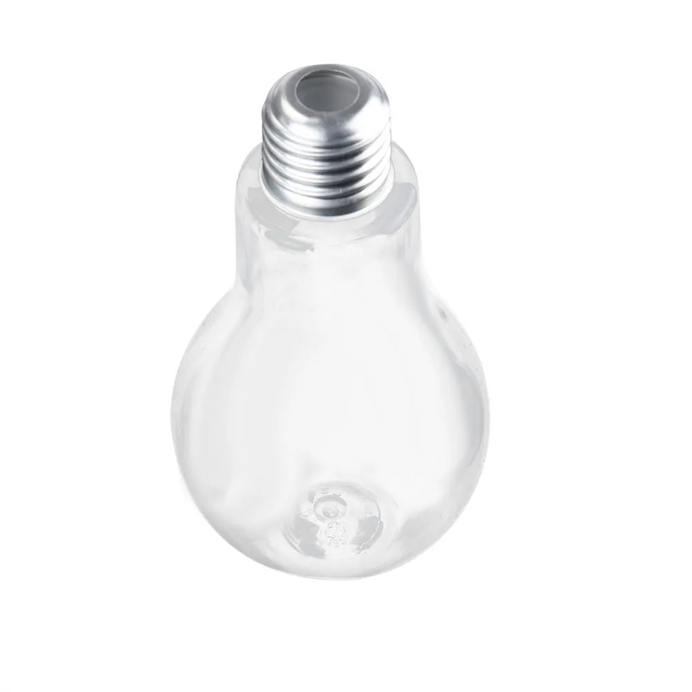 Bouteille d'eau créative d'été, petite gourde mignonne, à la mode, ampoule de jus de lait, anti-fuite, bouteilles portables mignonnes