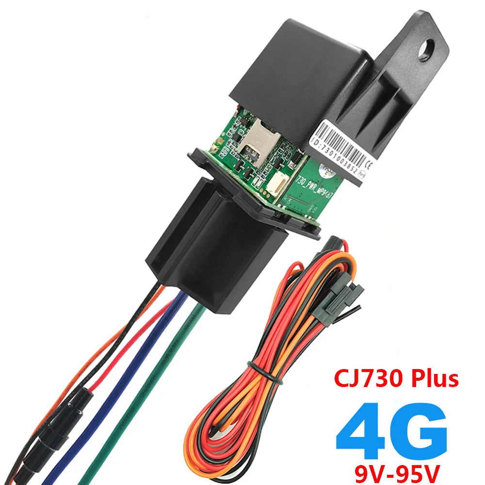 Localisateur d'huile de coupe de moto électrique, relais GPS 4G, pour voiture, camion, ACC remorqué, appel, alarme, système de suivi de Protection de sécurité