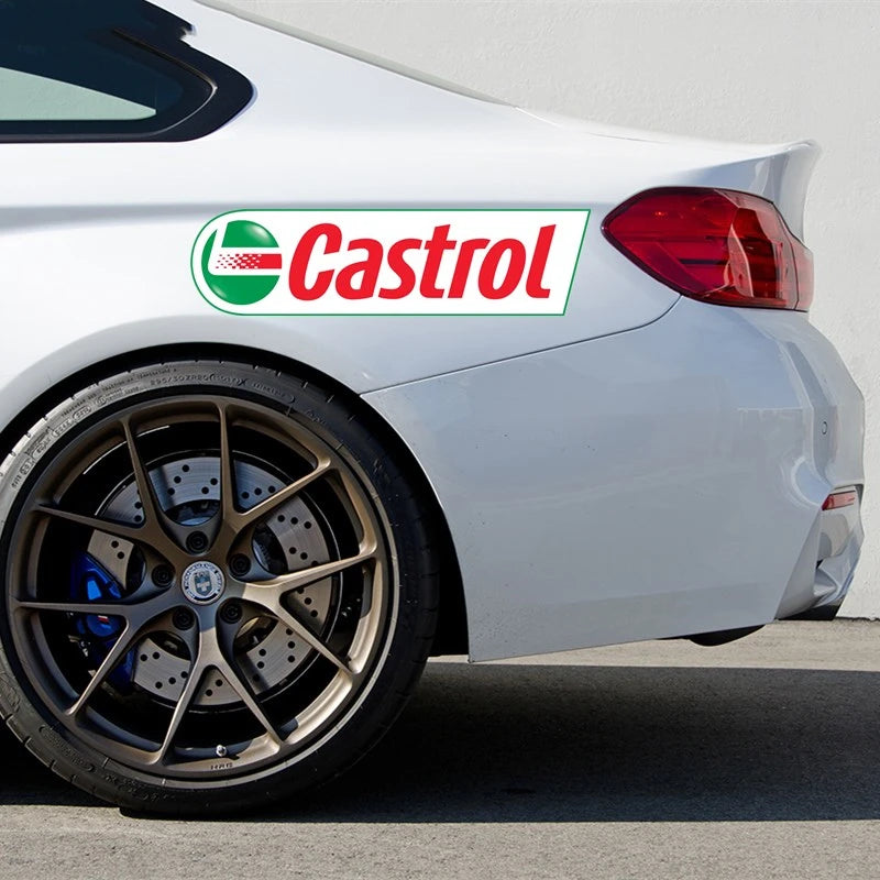 Castrol Racing Oil Stickers Car Decal Auto Motorcycle Vinyl Rally Car PVC Stickers