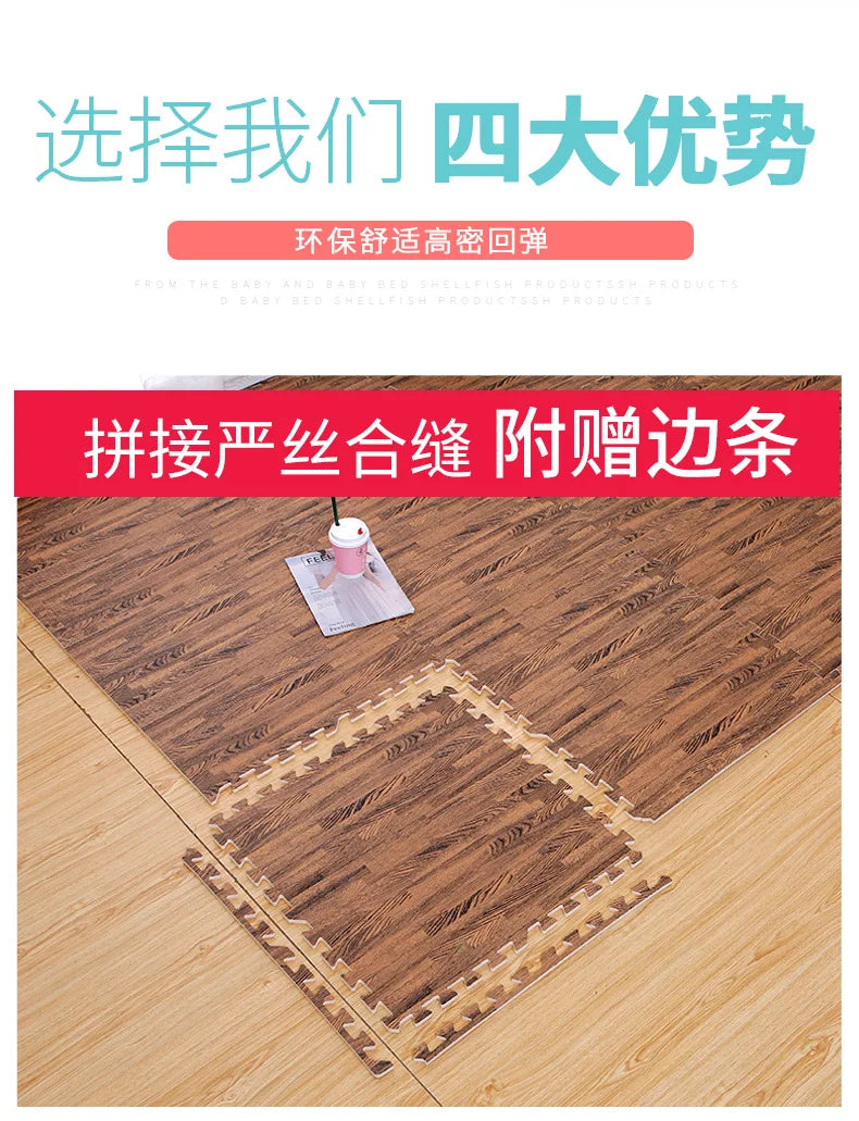 Tapis de Puzzle pour enfants, carrelage en mousse, tapis de jeu pour bébé, décoration de la maison, rembourrage de sol doux, jouets pour enfants, cadeaux