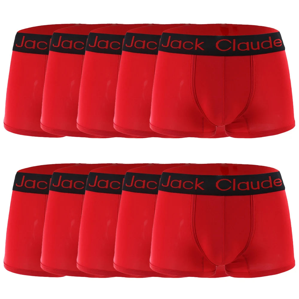 10 pièces/lot hommes Boxershorts Sexy Boxer doux lettre imprimé Boxer Shorts pour hommes sous-vêtements hommes boxeurs mâle Slip Homme Calzoncillo
