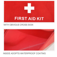 Kit d'urgence de voyage pour camping en plein air, pour la pêche, traitement médical familial, sac de premiers secours Portable étanche, étui pour Kits d'urgence