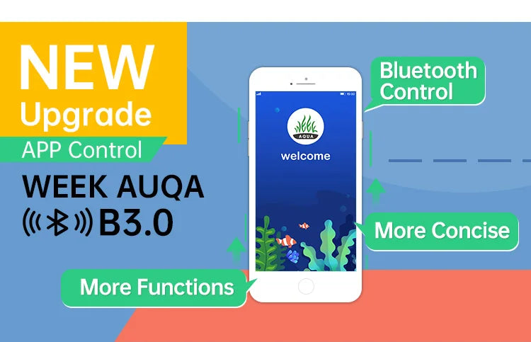 WEEK AQUA USB lumière d'aquarium plante grandir spectre complet LED écologie Microlandspape lumière Nano lumière d'aquarium