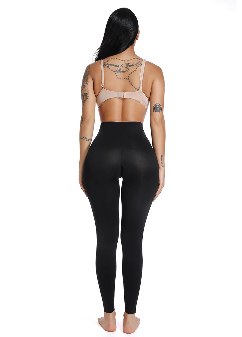 Shapewear Anti Cellulite Compression femmes Leggings jambe minceur corps Shaper taille haute ventre contrôle culotte cuisse plus mince
