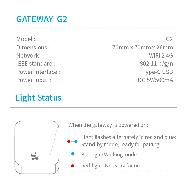 RAYKUBE TT LOCK G2 passerelle Wifi sans fil Hub RJ45 filaire G3 passerelle/TT serrure porte-clés télécommande/capteur de porte pour serrure intelligente