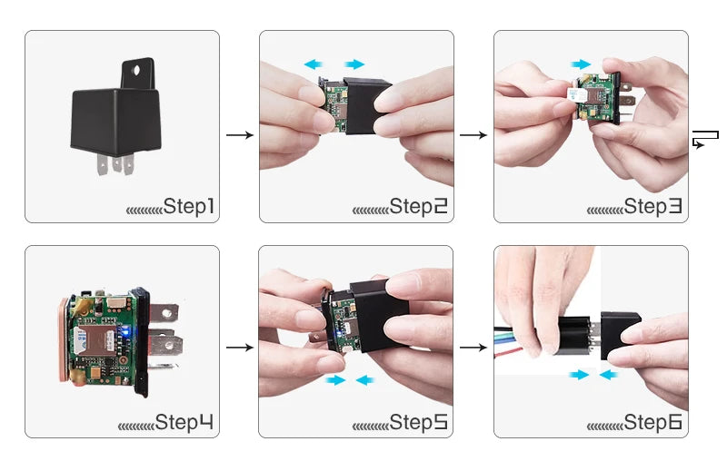 Localisateur d'huile de coupe de moto électrique, relais GPS 4G, pour voiture, camion, ACC remorqué, appel, alarme, système de suivi de Protection de sécurité