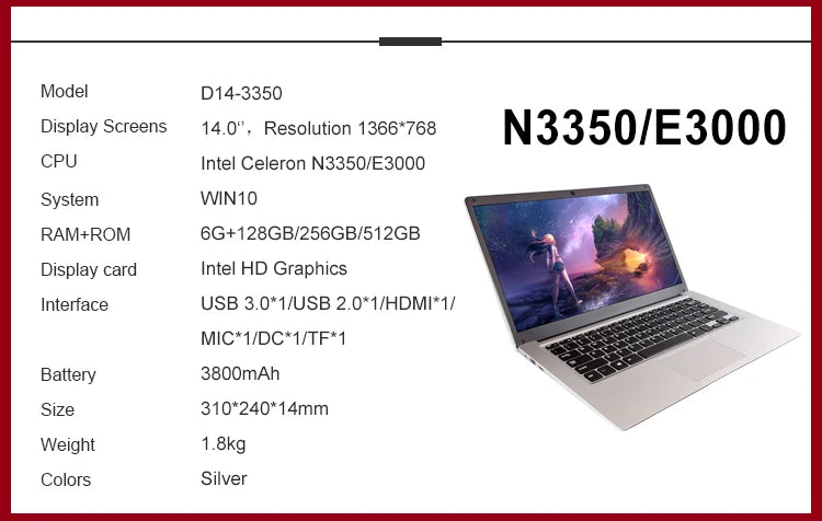 Factory Made 15 Inch Slim New Bras Ecran Ordinateur  Laptop I7 Touch Screen Laptop Computer