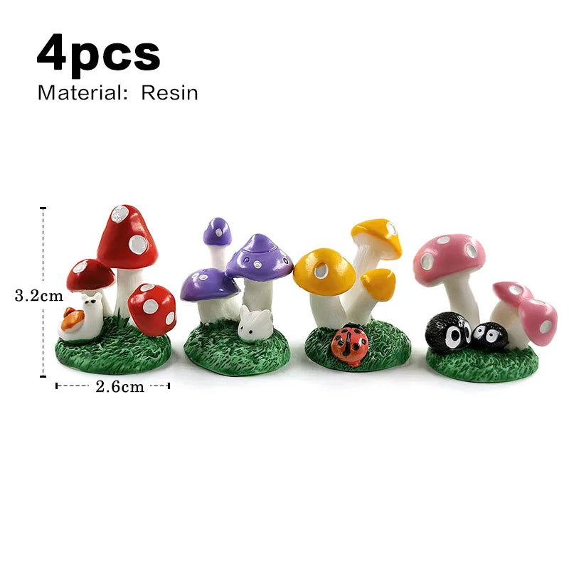 Figurine de pâques de noël, lapin blanc, carotte, bricolage, décor de chambre Kawaii, accessoires de décoration de jardin féerique miniatures modernes