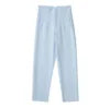 D3250 New Arrivals Women's Pants & Trousers Women High Waist Tight Solid Color Elegant Office Pants for Ladies Casual Pants