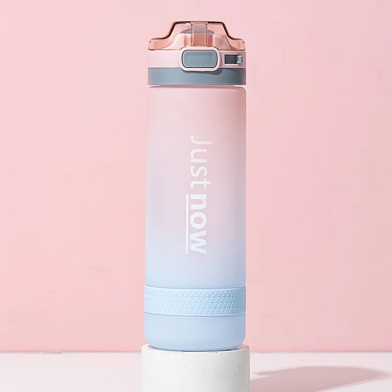 Bouteille d'eau en plastique de 600ml, livraison gratuite, articles portables, Shaker d'extérieur, Sport, mignon, pour filles, nouvelle mode