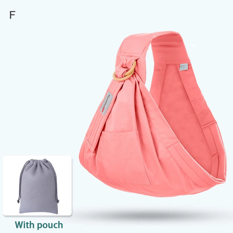Enveloppement pour bébé, écharpe pour nouveau-né, double usage, couverture d'allaitement pour nourrissons, tissu en maille, porte-allaitement jusqu'à 130 lb (0-36M)