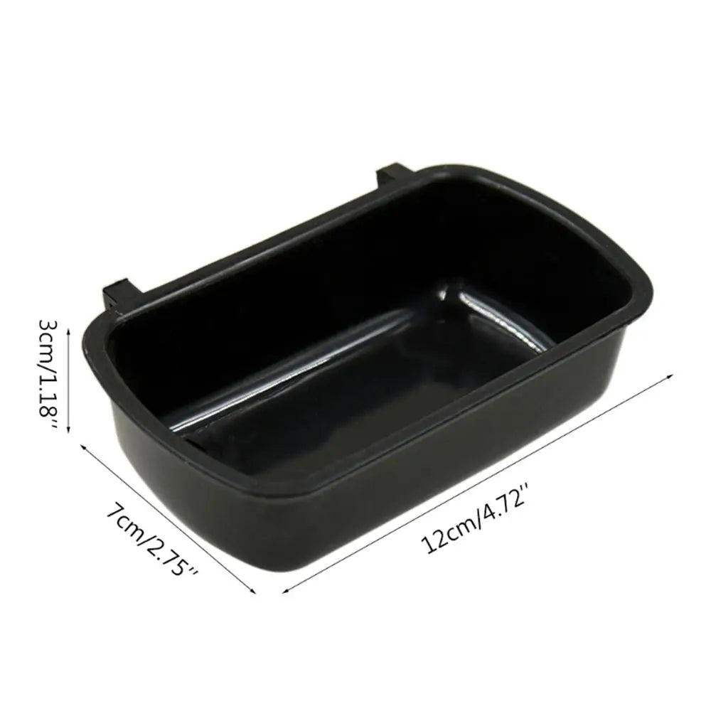 Petit bol d'alimentation pour animaux de compagnie, dispositif d'eau potable, mangeoire pour hamster, pigeon, tortue, tasse d'alimentation pour lapin