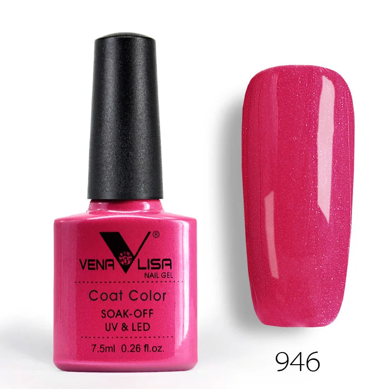 Venalisa 7.5ml mode brillant tremper UV Gel vernis à ongles cosmétiques Nail Art manucure ongles Gel vernis conseils vernis à ongles