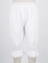 Filles Bloomers pantalons Shorts victorien à volants citrouille Baggy pantalon Homewear danse Costume Renaissance gitane pantalon culotte