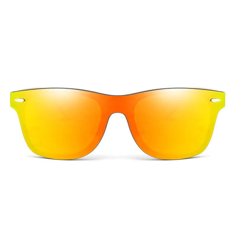 Lunettes De soleil en bois hommes femmes carré bambou femmes pour femmes hommes miroir lunettes De soleil surdimensionné rétro De Sol Masculino à la main