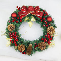 Décorations de joyeux noël pour la maison, guirlande de couronne en rotin naturel, artisanat d'arbre, accessoires de décoration de noël, printemps, mariage, nouvel an, bricolage