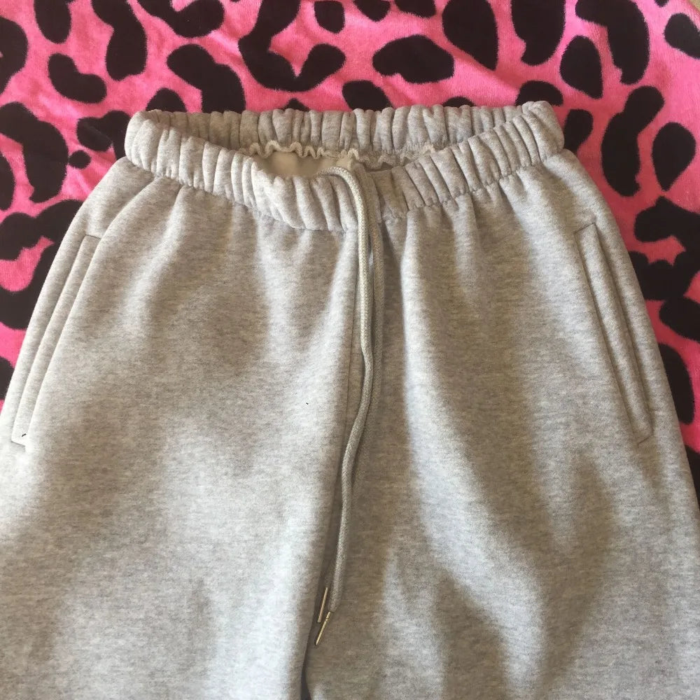 Sweat à capuche Smile avec pantalon de jogging pour femme, ensemble 2 pièces, tenue de sport décontractée, survêtement monochrome, imbibé de sueur, vente en gros, automne et hiver