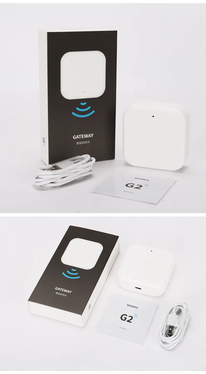 RAYKUBE TT LOCK G2 passerelle Wifi sans fil Hub RJ45 filaire G3 passerelle/TT serrure porte-clés télécommande/capteur de porte pour serrure intelligente
