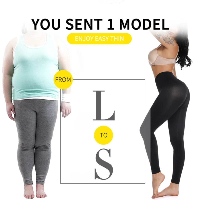 Shapewear Anti Cellulite Compression femmes Leggings jambe minceur corps Shaper taille haute ventre contrôle culotte cuisse plus mince