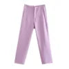 D3250 New Arrivals Women's Pants & Trousers Women High Waist Tight Solid Color Elegant Office Pants for Ladies Casual Pants