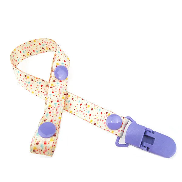 1pc bébé sucette Clips chaîne matériau confortable mignon factice pince titulaire mamelons enfants dessin animé attache-sucette attache-sucette