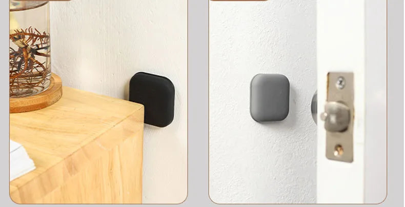 Silicone Door Stopper, Door Stop, Handle Bumper, Self-Adhesive Silent Door Protector Pad, Home Improvement, Anti-Shock Wall Pad