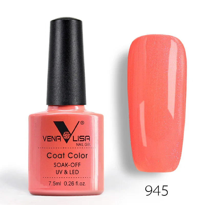 Venalisa 7.5ml mode brillant tremper UV Gel vernis à ongles cosmétiques Nail Art manucure ongles Gel vernis conseils vernis à ongles