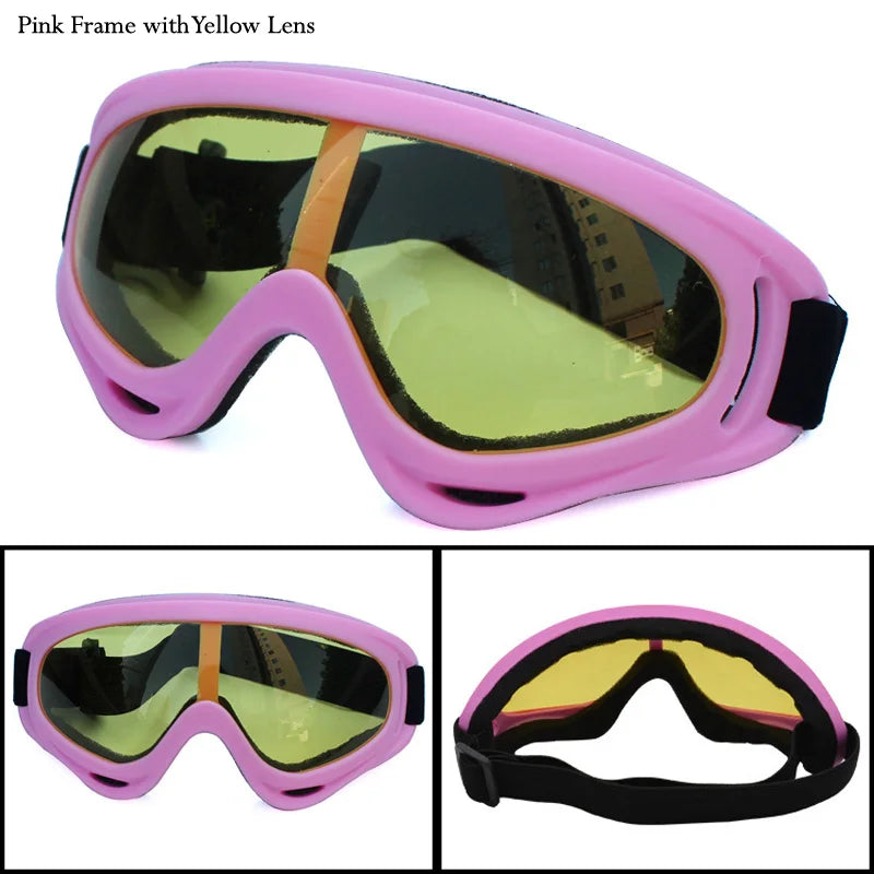 Lunettes de Ski professionnelles d'hiver pour enfants, lunettes de Ski, Snowboard, lunettes de soleil, Anti-UV400, équipement de sport pour enfants, hommes et femmes