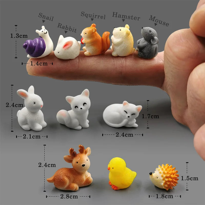 Figurine de pâques de noël, lapin blanc, carotte, bricolage, décor de chambre Kawaii, accessoires de décoration de jardin féerique miniatures modernes