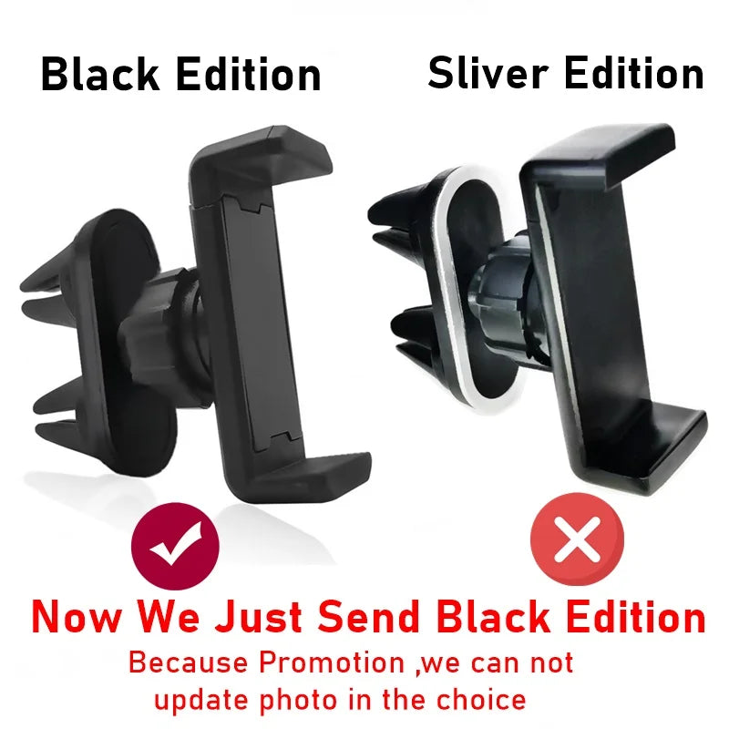 Support de téléphone universel pour voiture, pour iPhone XS 8 11 12 13 14 15 Pro Max, Clip de montage pour grille d'aération, Support de téléphone pour voiture, Smartphone