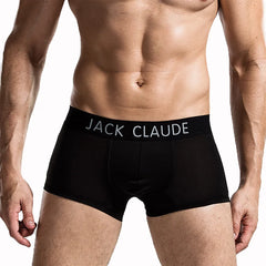 10 pièces/lot caleçons pour hommes Boxer hommes marque hommes Boxershorts doux Sexy Cueca Boxer hommes sous-vêtements mâle Jack Claude Calzoncillos