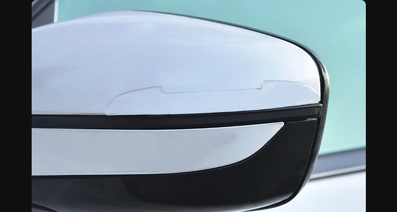 Transparent anti-collision protection bar stickers for car doors, rearview mirror covers, and side edge protection strips