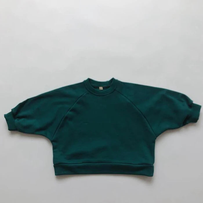 Vêtements pour enfants japon Style coréen automne printemps bébé filles garçons décontracté à manches longues sweats T-shirt enfants hauts pullover