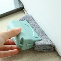 Brosse de nettoyage de rainure, chiffon de fenêtre créatif, brosse de nettoyage de fentes de fenêtre, outil de nettoyage de fentes de fenêtre