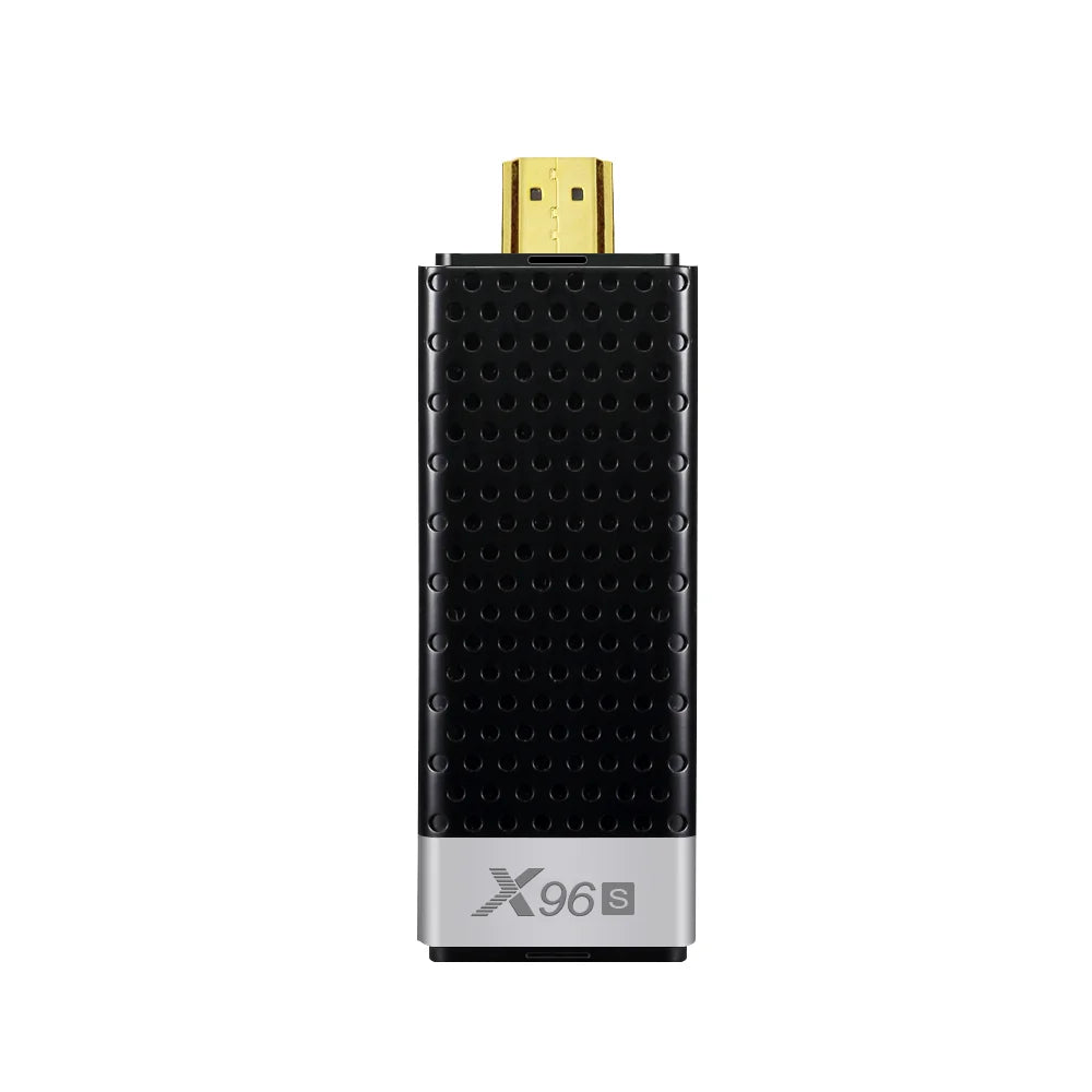 Clé TV X96S 4K, Android 9.0, Amlogic S905Y2 Quad Core, 4 go/32 go, Wifi 2.4/5GHz, bt 4.2, 1080P, H.265, Miracast, Dongle TV