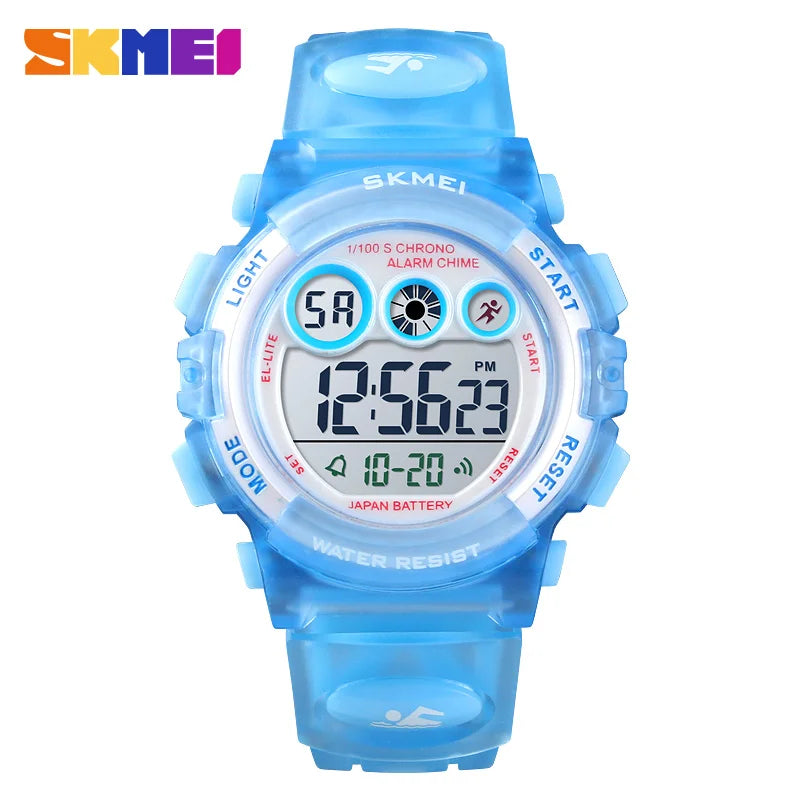 SKMEI – montre de Sport pour enfants, numérique, de luxe, électronique, cadeau pour garçons et filles