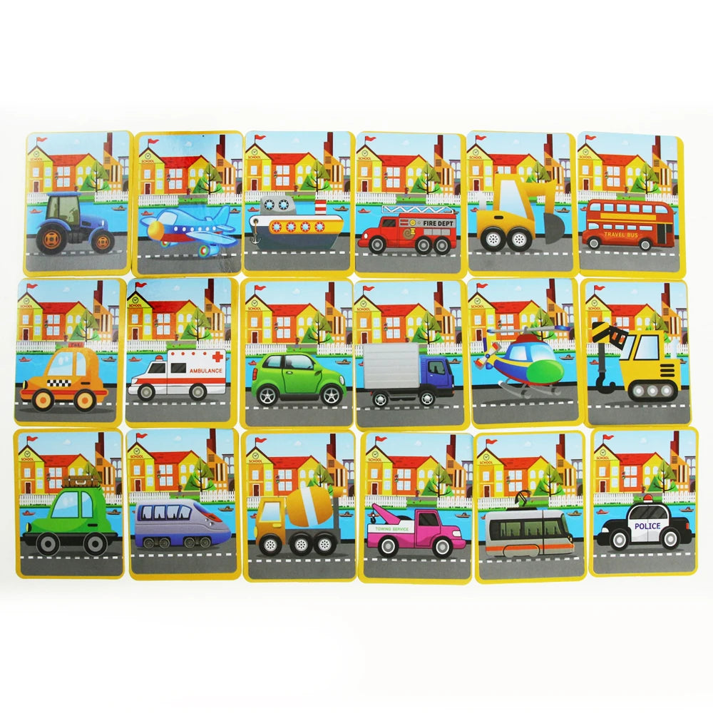 Livre de Puzzle magnétique pour enfants, jouets intelligents 3D, jeux d'entraînement cérébral, jouets éducatifs Montessori, cadeaux pour enfants, jouets de noël