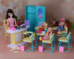 Accessoires pour poupées bjd 30cm, salle de classe pour enseignant, école, cuisine pour meubles de piscine 30cm, armoire, placard, lit, baignoire, salle de bain