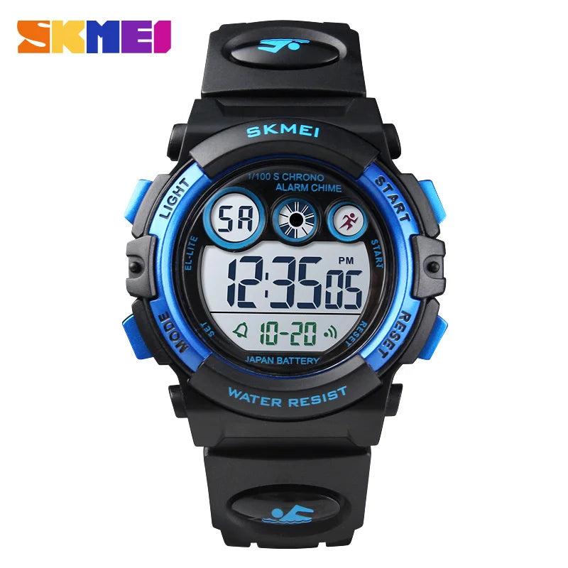 SKMEI – montre de Sport pour enfants, numérique, de luxe, électronique, cadeau pour garçons et filles