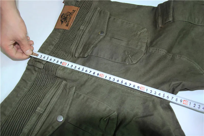 Jean moto pantalons Motocicleta Hombre jean à plumes Version Standard pantalon de conduite en voiture pantalon été équitation