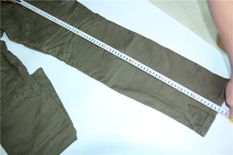 Jean moto pantalons Motocicleta Hombre jean à plumes Version Standard pantalon de conduite en voiture pantalon été équitation