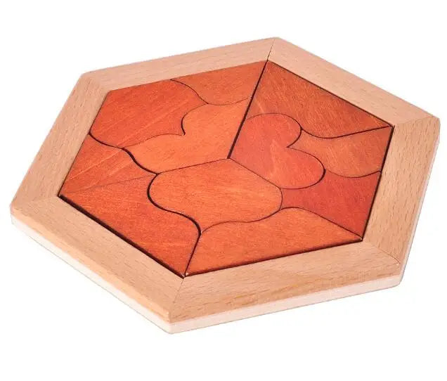 Planche en bois Puzzle enfants éducatif mathématiques Tangram Puzzles jeu jouets pour adultes enfants
