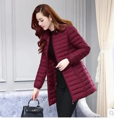 Hiver femmes veste détachable manteau à capuche 2025 nouveau coréen épais coton vers le bas Long manteau femmes mince chaud vêtements d'extérieur pour femmes hauts 6XL
