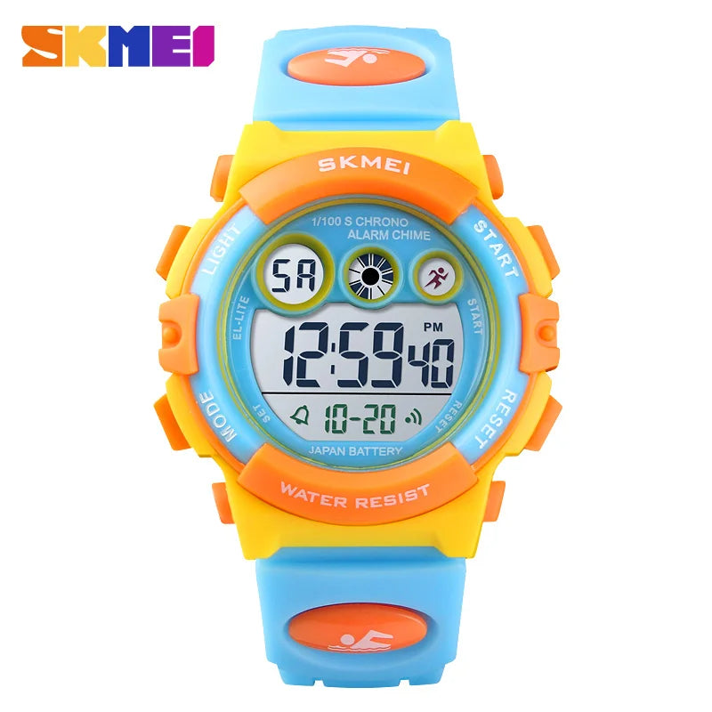 SKMEI – montre de Sport pour enfants, numérique, de luxe, électronique, cadeau pour garçons et filles