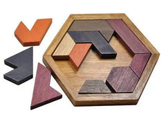 Planche en bois Puzzle enfants éducatif mathématiques Tangram Puzzles jeu jouets pour adultes enfants