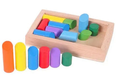 Planche en bois Puzzle enfants éducatif mathématiques Tangram Puzzles jeu jouets pour adultes enfants