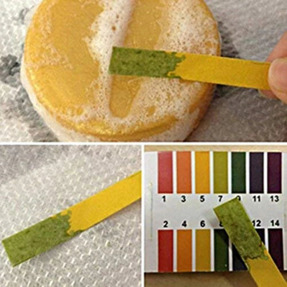 Bandelettes de Test de PH, 80 bandelettes/paquet, contrôleur de PH complet, indicateur 1-14st, testeur de tournesol, papier, Kit de service de sol d'eau, usine