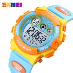 SKMEI – montre de Sport pour enfants, numérique, de luxe, électronique, cadeau pour garçons et filles